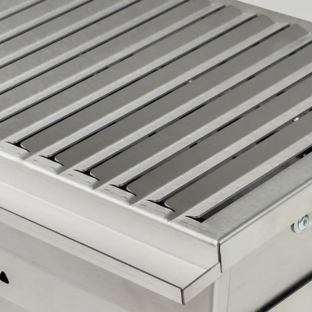 Kvox M1.3 Alev Yapmayan Katlanabilir Inox Mangal — 3