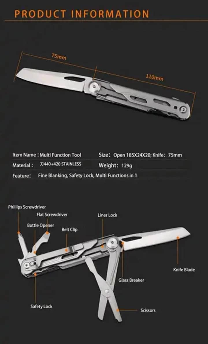 Grand Harvest GHK6B-P01 Easy Carry Multi Tool — 3