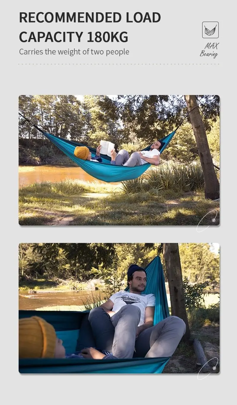 Naturehike Ultralight Swing Tek Kişilik Hamak — 3