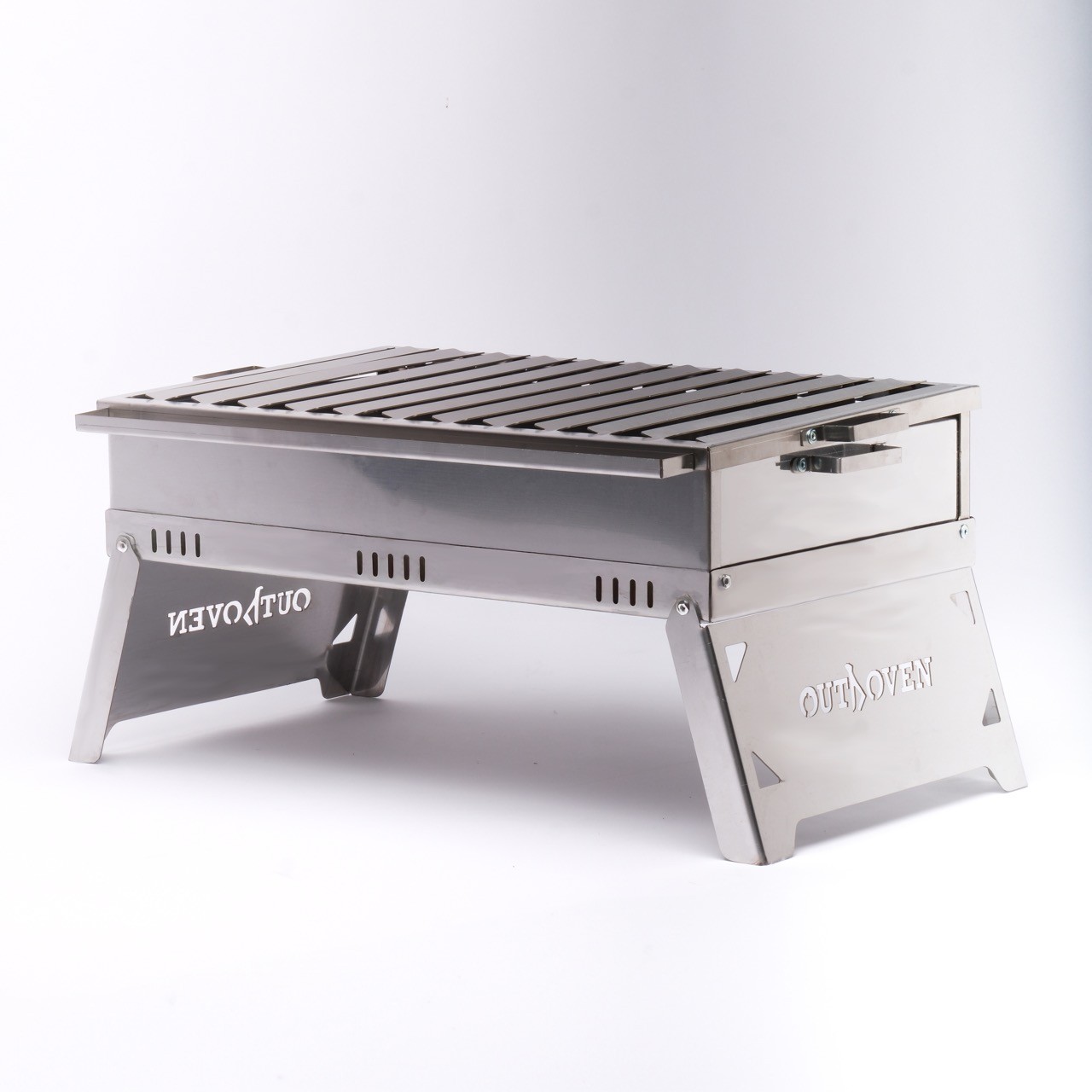 Outdoven M1 Alev Yapmayan Katlanabilir Inox Mangal