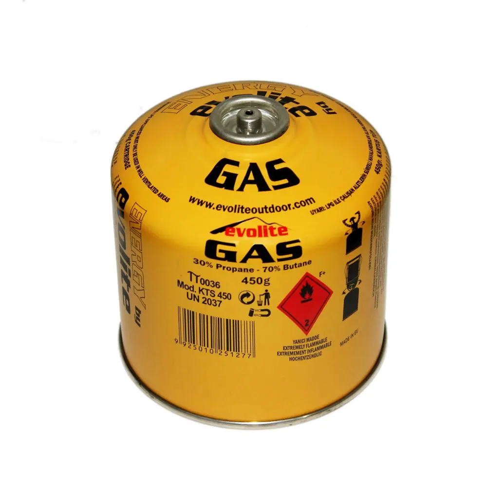 Evolite Butane Propane Vidalı 450 Gr. Ocak Kartuşu — 1