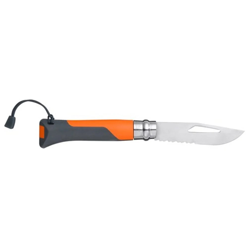 Opinel Inox 8 No Paslanmaz Çelik Outdoor Çakı (Turuncu)