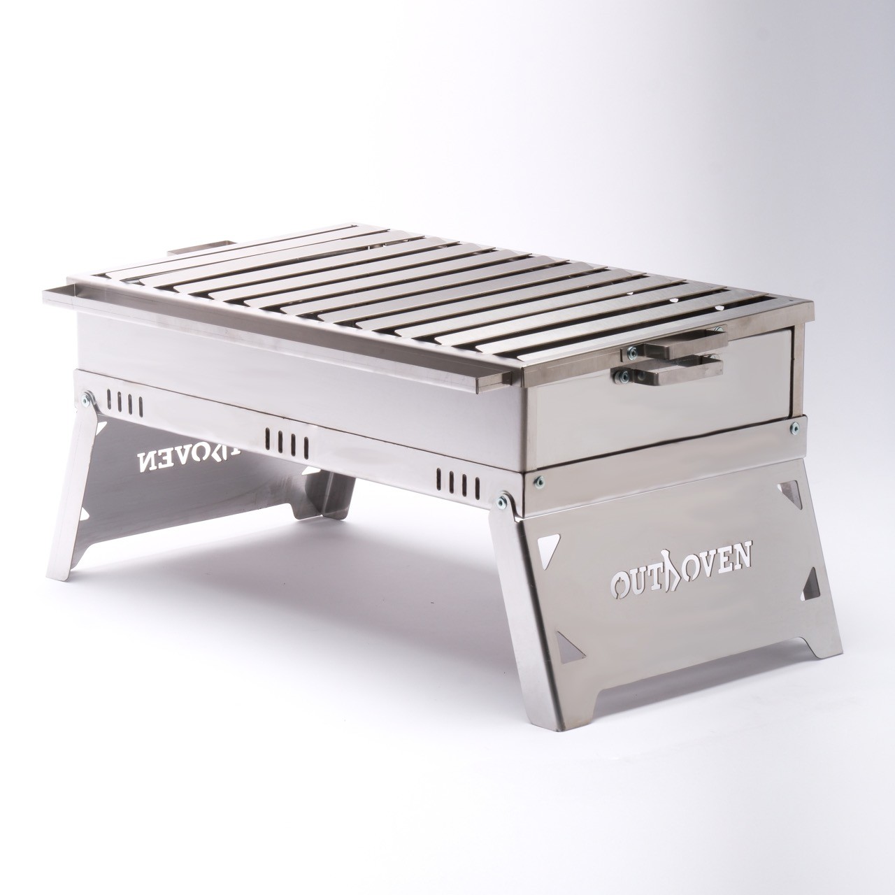 Outdoven M1 Alev Yapmayan Katlanabilir Inox Mangal