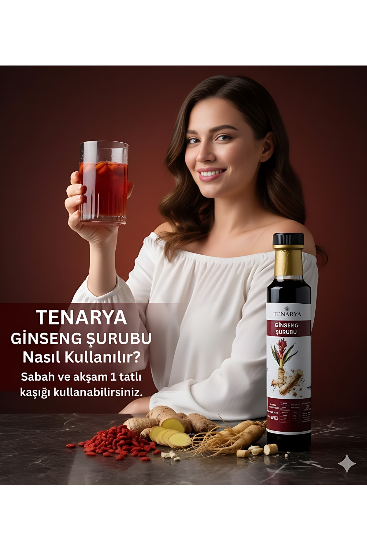 Ginseng Şurubu 250 ml