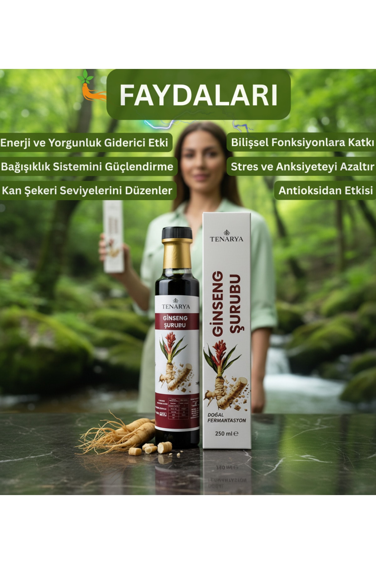 Ginseng Şurubu 250 ml