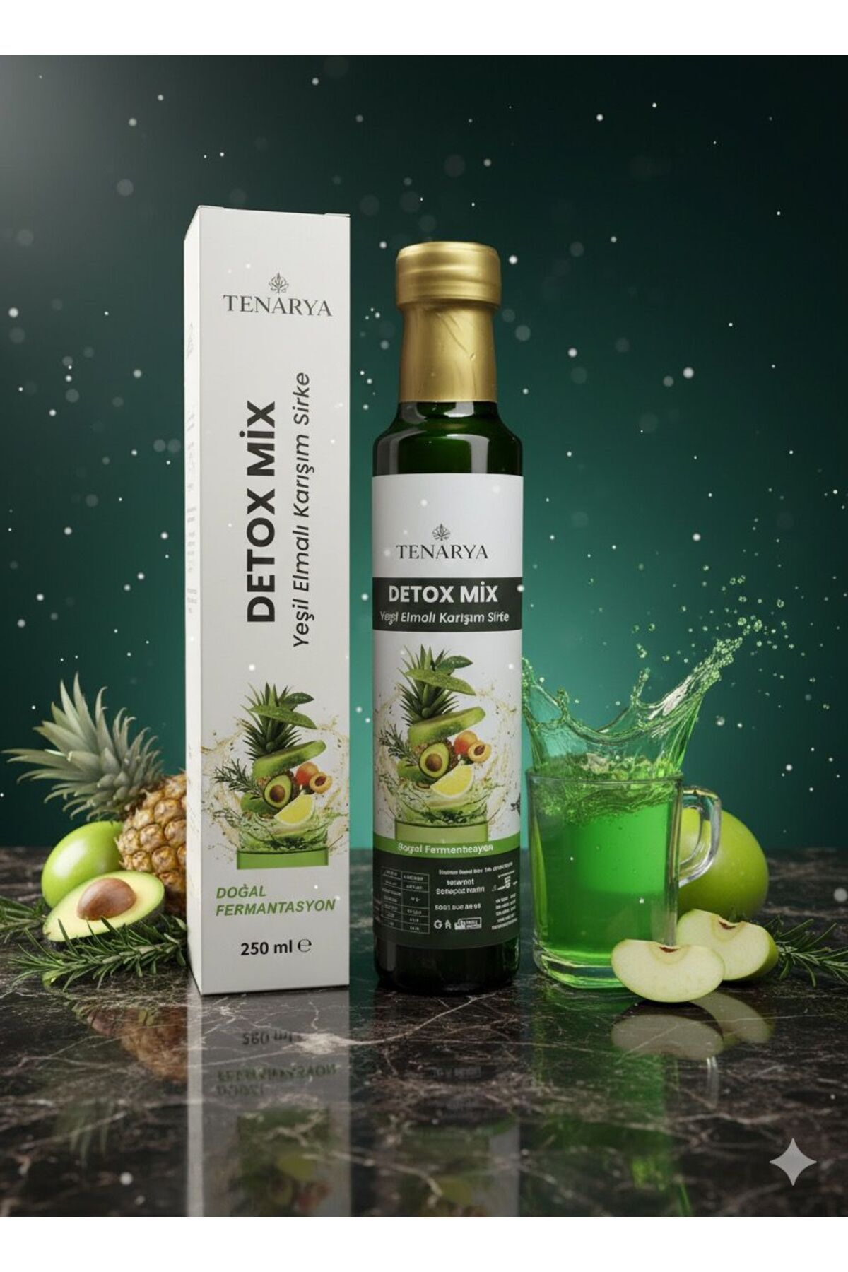 Detoks Sirkesi / Detox Mix ( Doğal Fermantasyon )