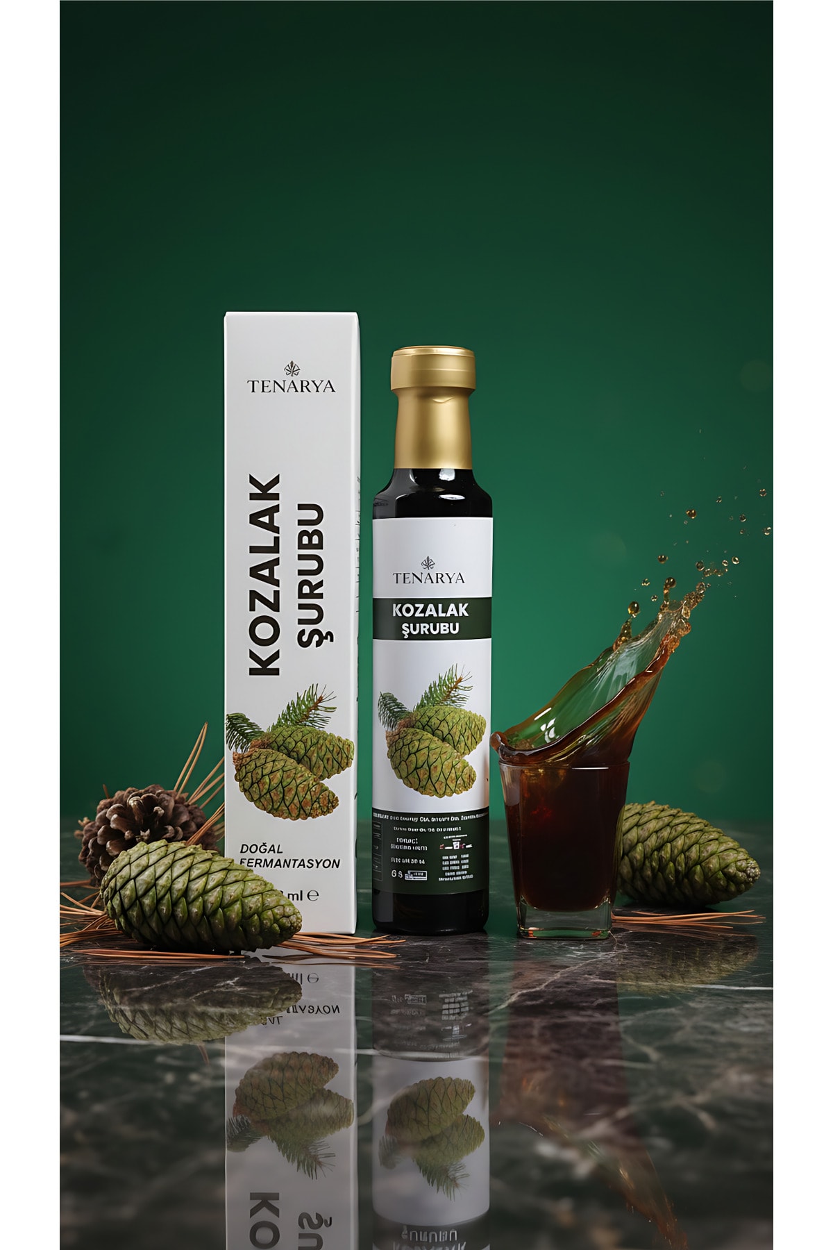 Kozalak Şurubu Doğal Ve Katkısız 250 ml