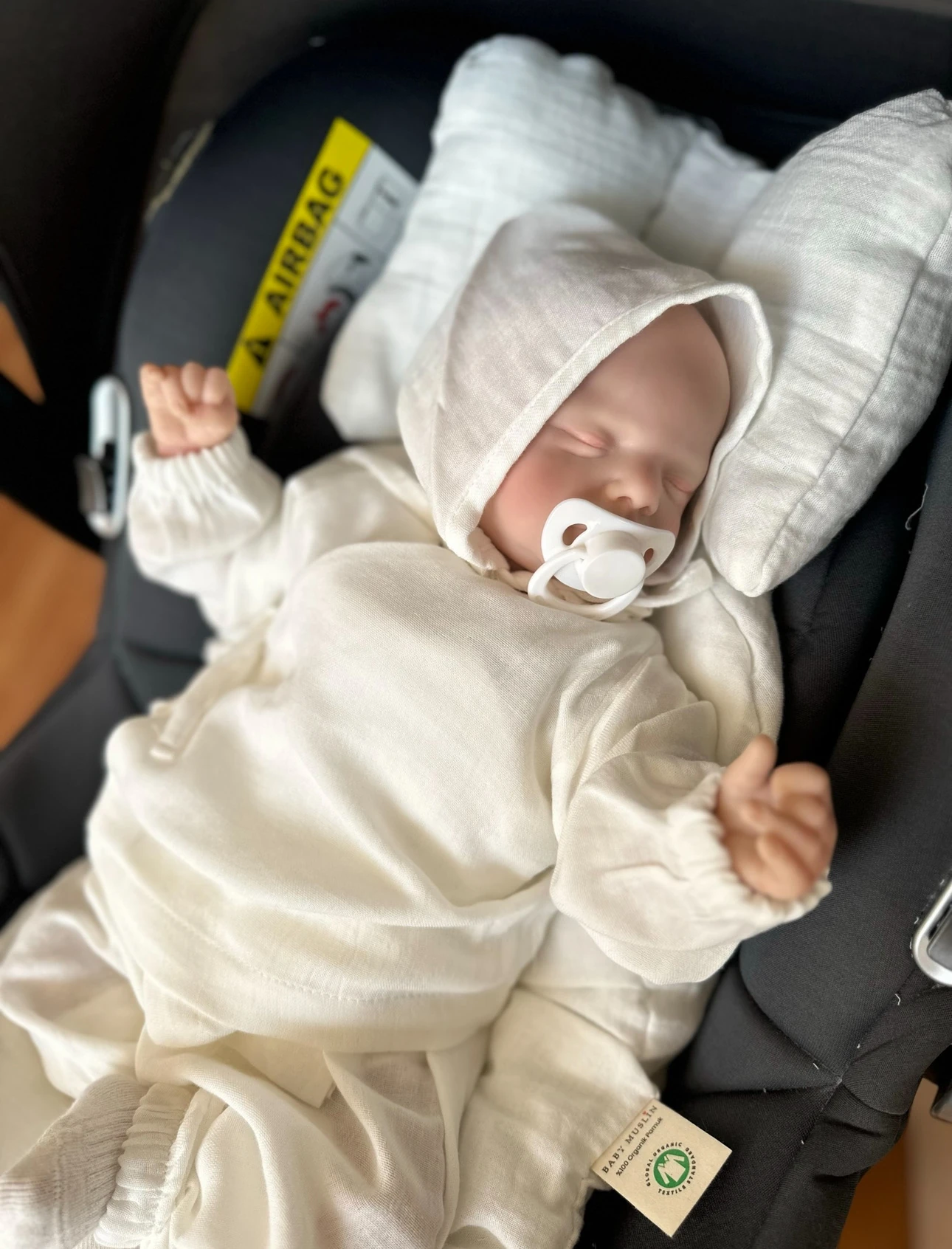 BABY MUSLİN 3lü HASTANE ÇIKIŞI MUSLİN