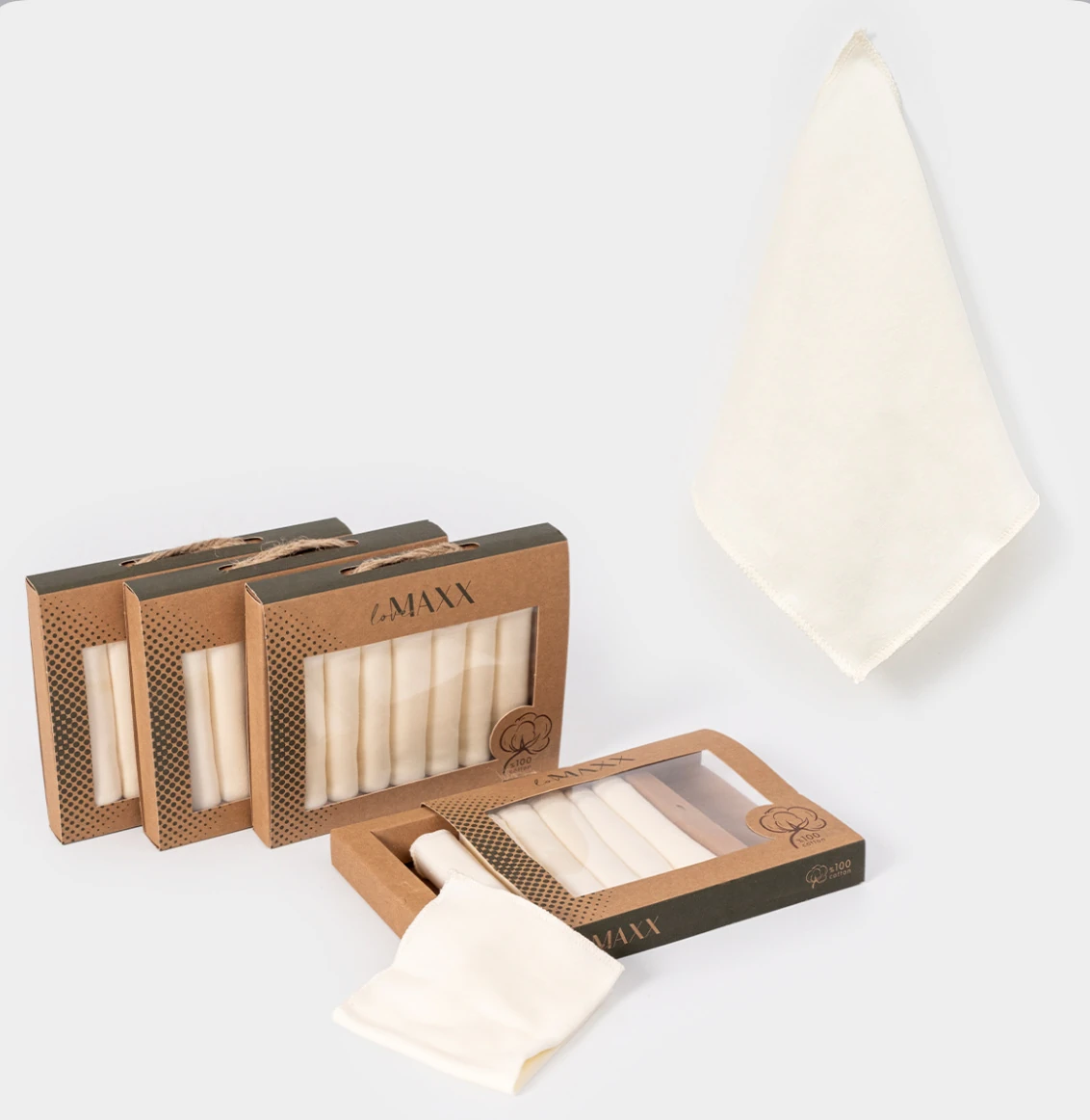 UNISEX CRAFT KUTULU 7Lİ AĞIZ MENDİLİ