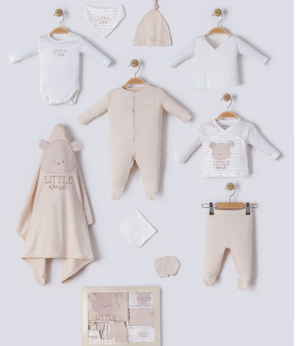 BEBESSİ ERKEK 0-3 AY LITTLE ONE 10LU SET