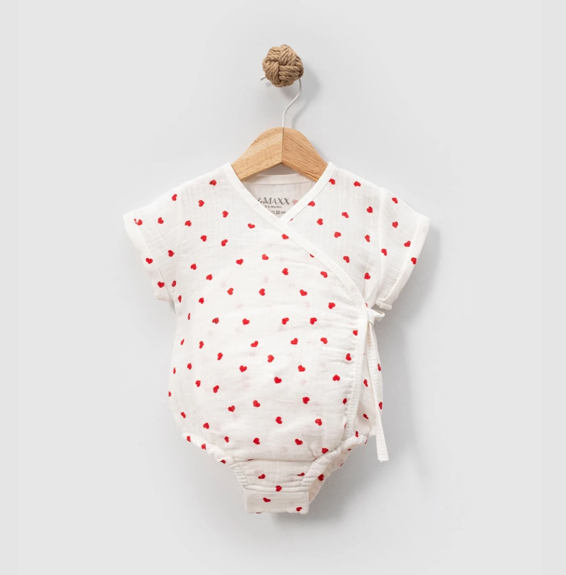 KALPLİ MÜSLİN ROMPER