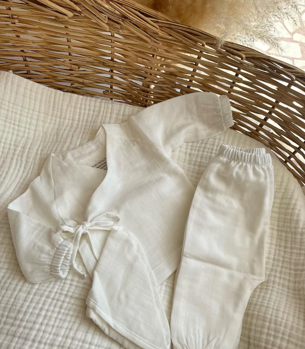 BABY MUSLİN 3lü HASTANE ÇIKIŞI MUSLİN