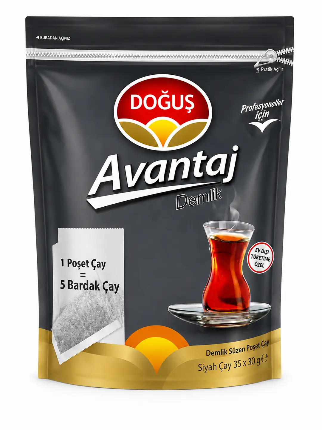Doğuş Avantaj Demlik Poşet Çay 35 x 30 Gr