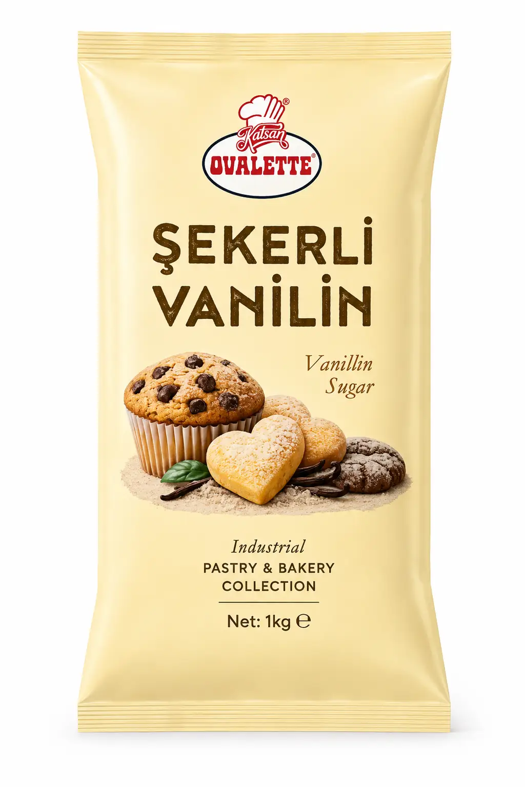 Ovalette Şekerli Vanilin 1 KG