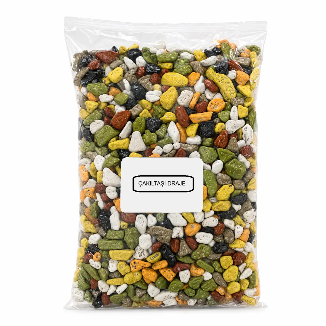 Aras Renkli Çakıltaşı Draje 1 kg