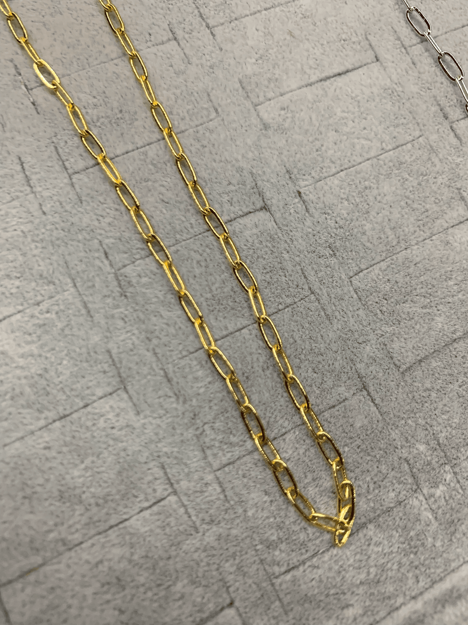 Ataç Zincir Kolye(45+5cm) / 2 Renk Seçeneği