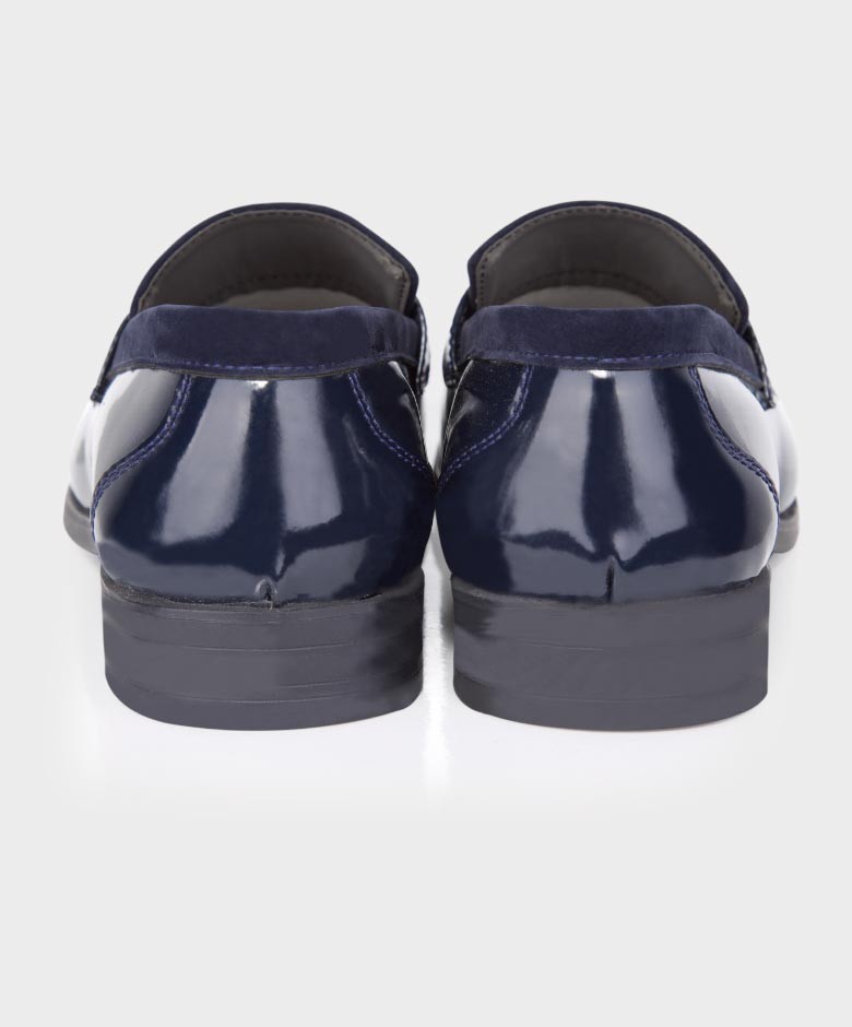 Baby Boys & Boys leather and Suede Slip on Formal Tassel Loafers