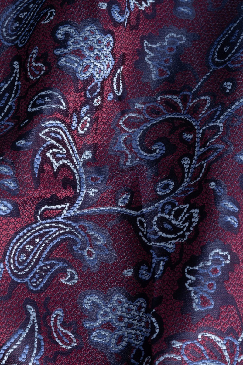 Men's Paisley Floral Patterned Tie Set