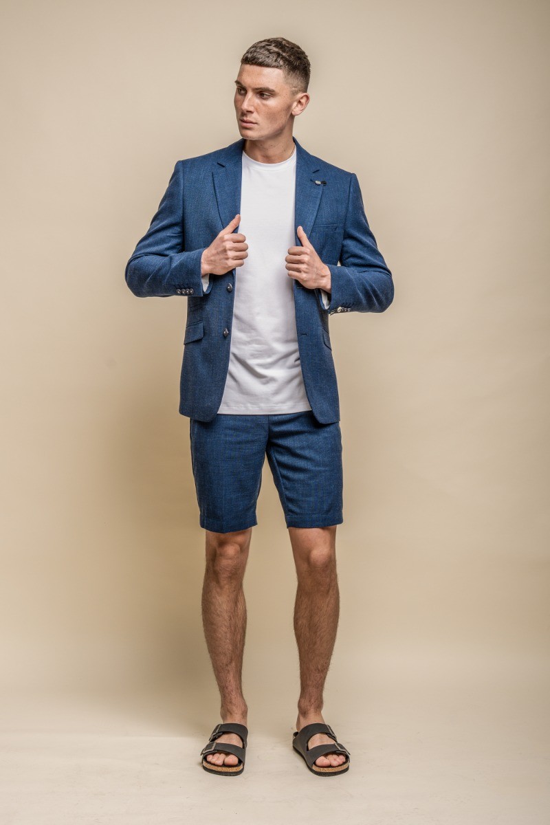 Men's Mid Rise Slim Fit Shorts- MIAMI