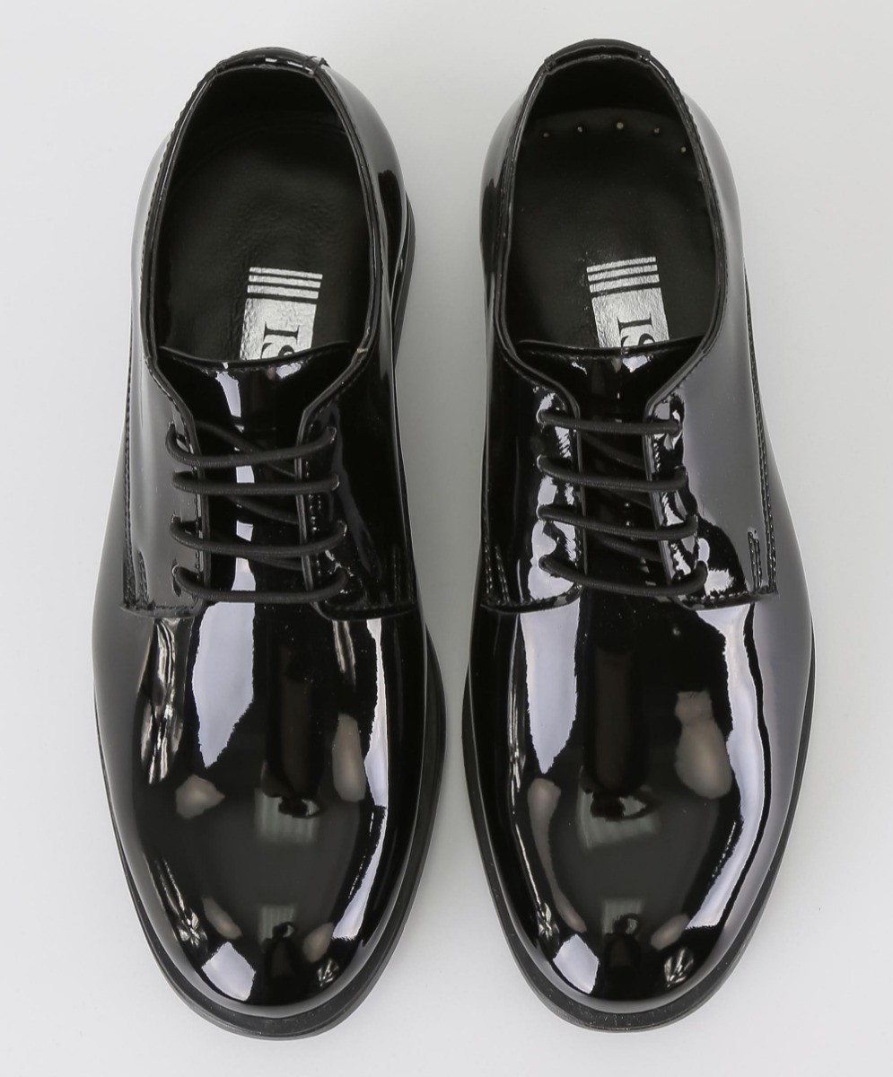 Boys Derby Patent Lace Up Formal Shoes