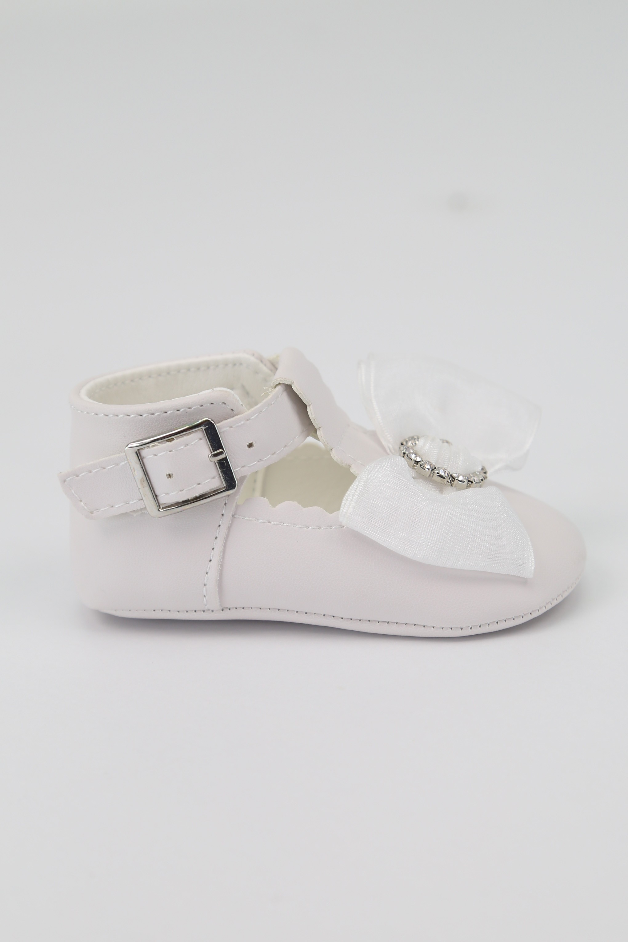 Baby Girls Rhinestones Christening Shoes - MILLIE