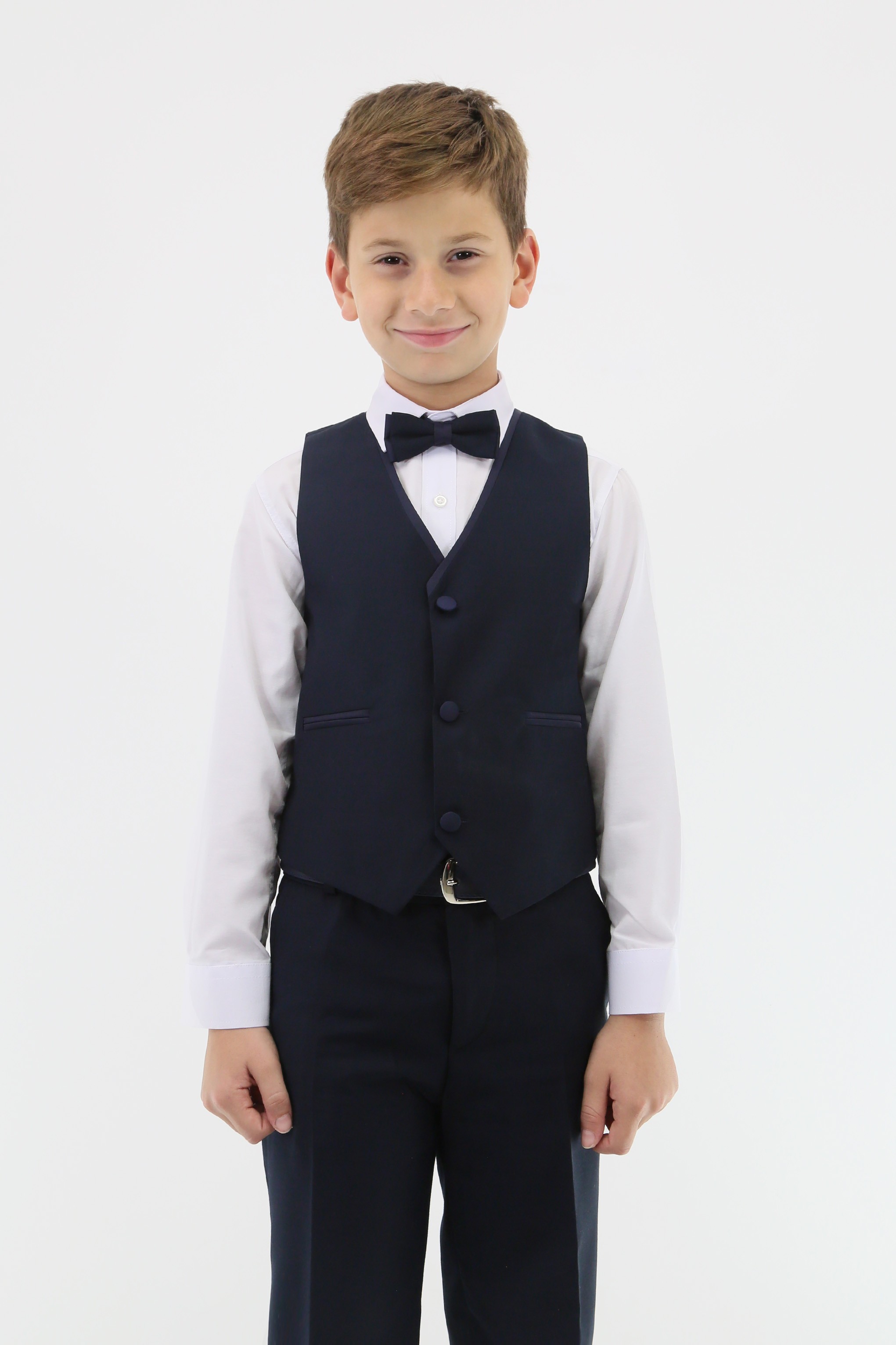 Boys Slim Fit  Piping Tuxedo Dinner Suit Set