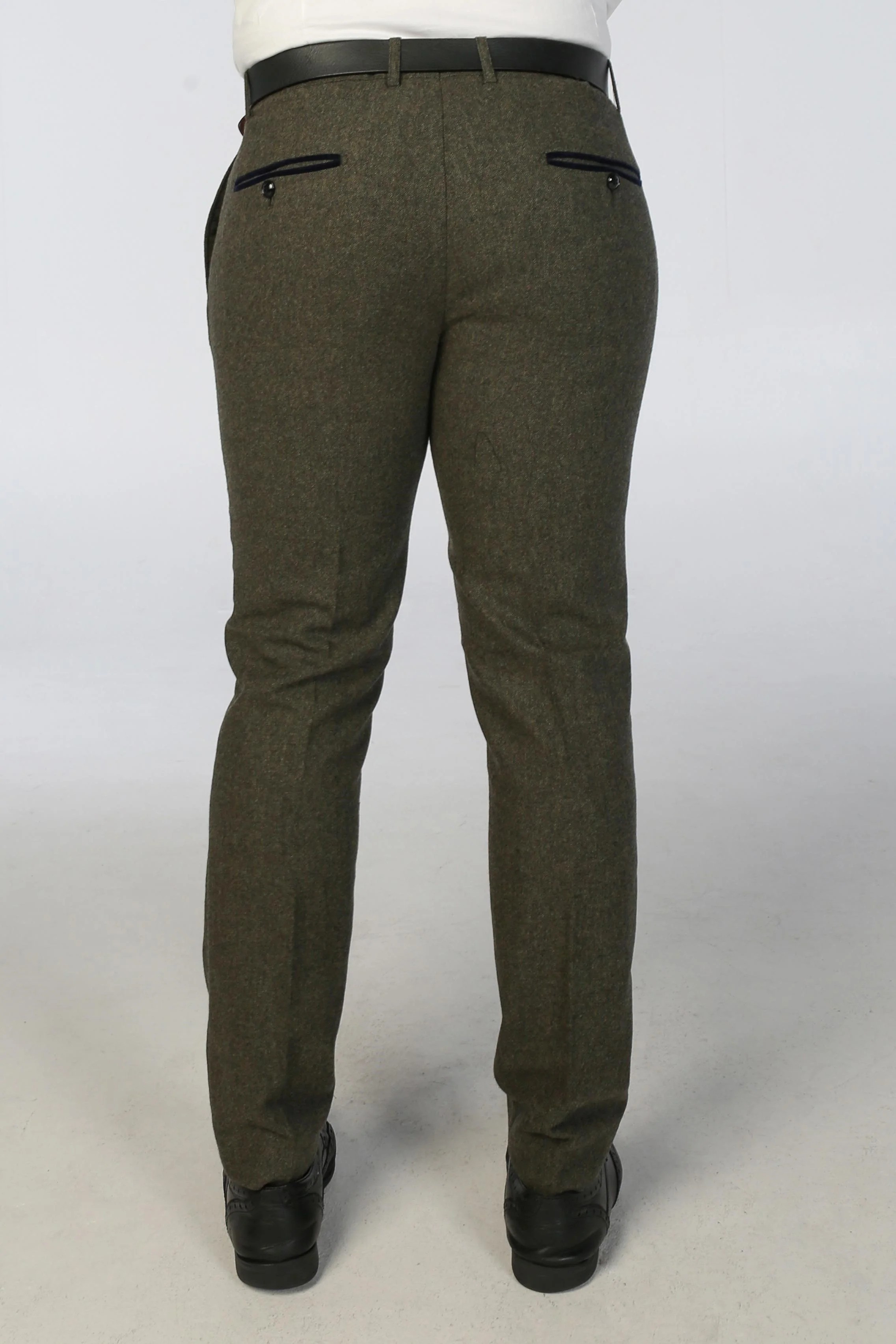 Men’s Wool Blend Formal Trousers - OSCAR