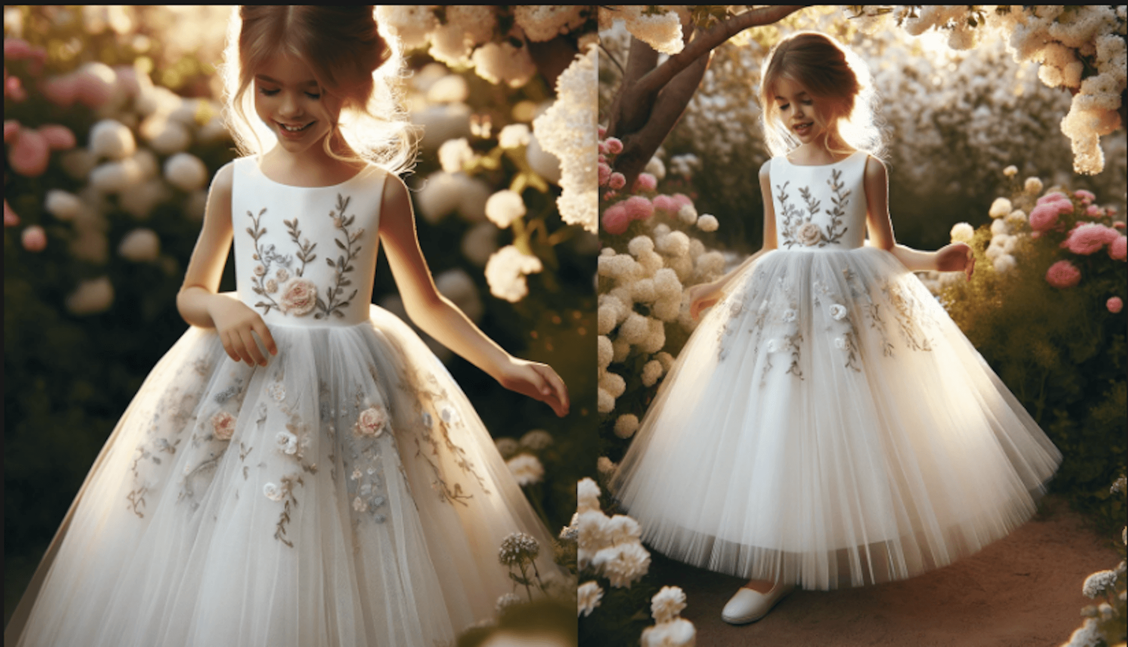 Dresses for Flowergirls: How to choose the perfect outfit for your little girl