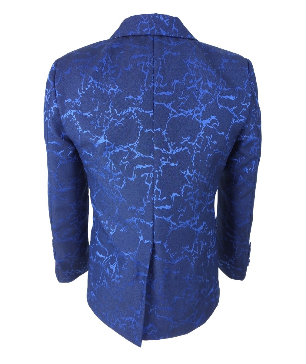 Boys Marble Printed Blazer