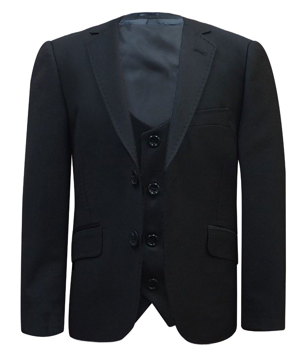Boys Formal Suit Set - Black