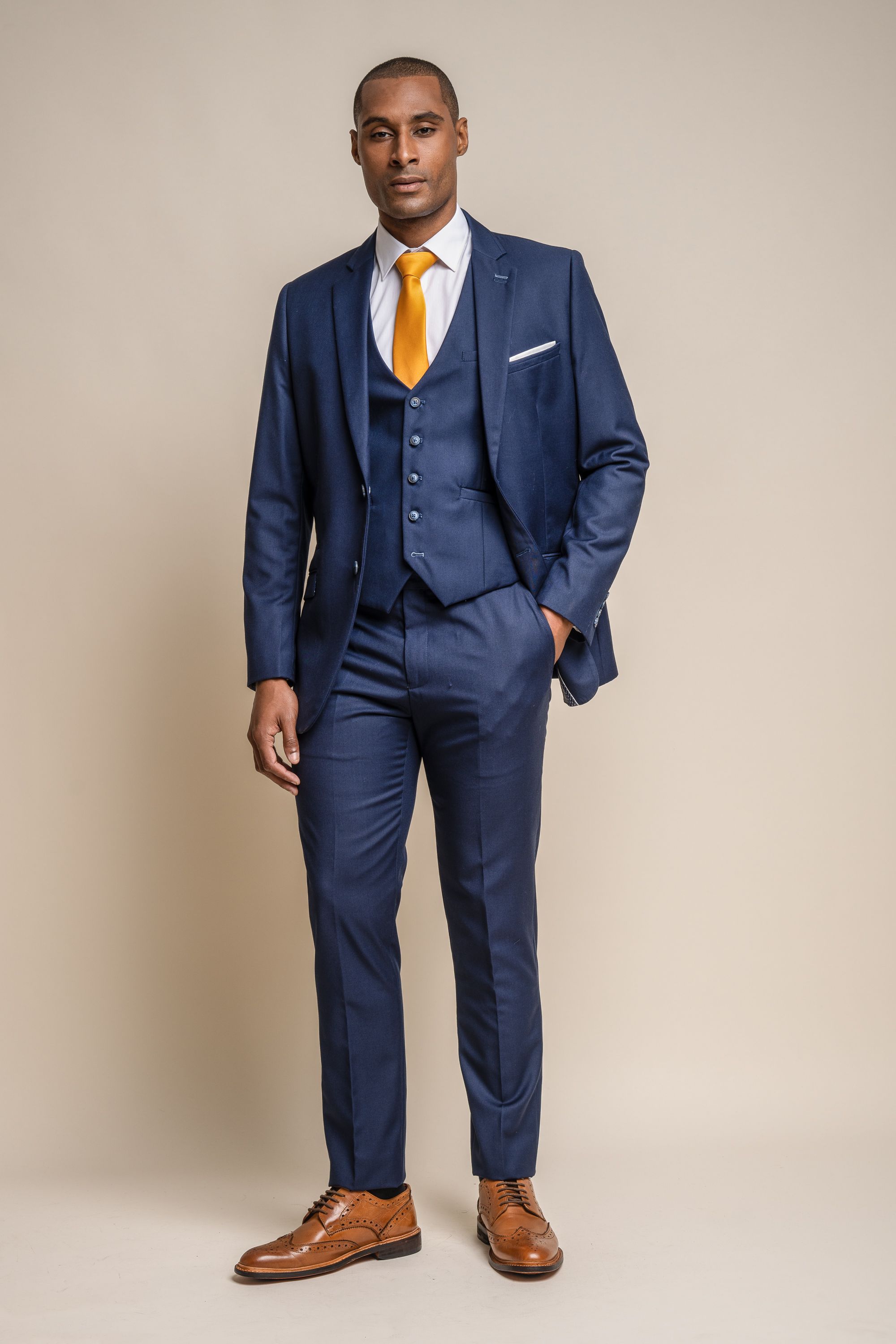 Men's Slim Fit Suit Jacket - JEFFERSON Navy