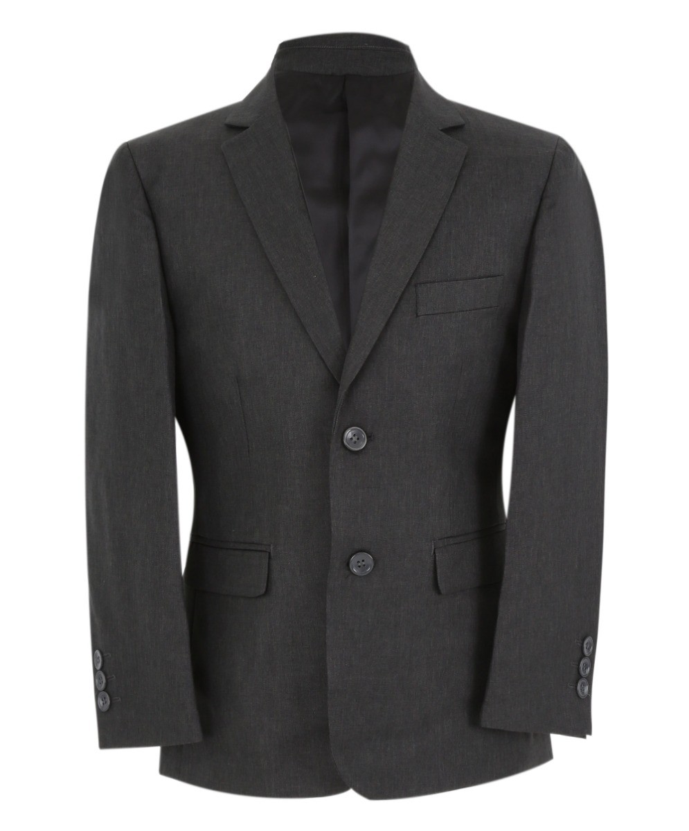 Boys Tailored Fit Formal Suit - LANDON - Black