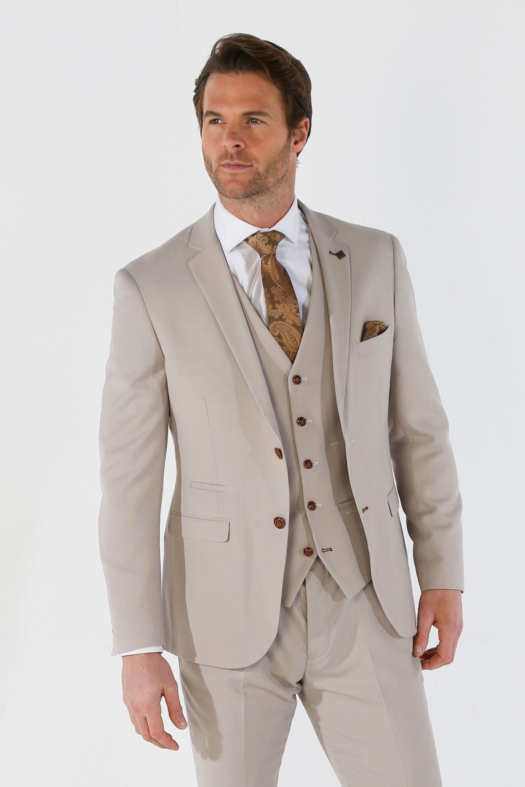 Men's Tailored Fit Formal Suit - MAYFAIR