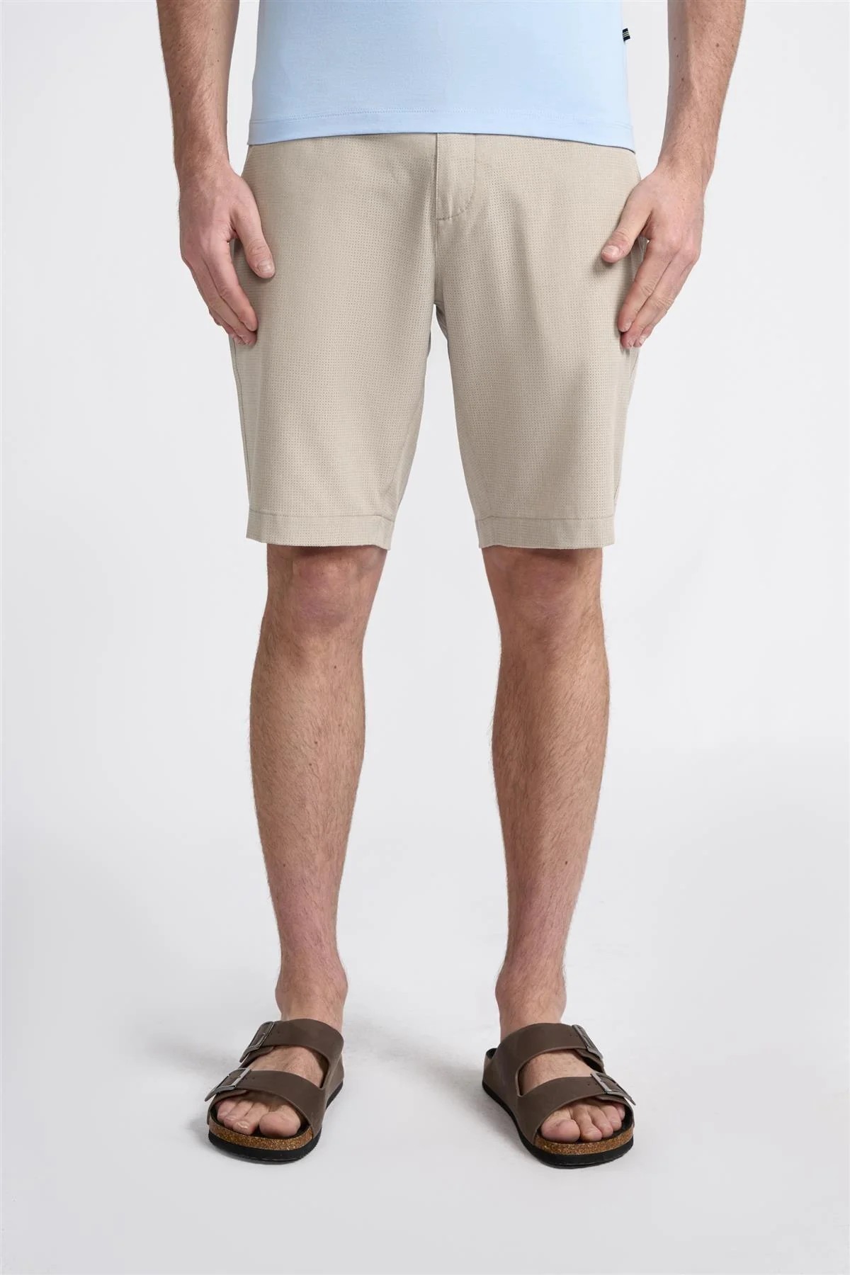 Men's Summer Essential Textured Short – DENVER - Slate