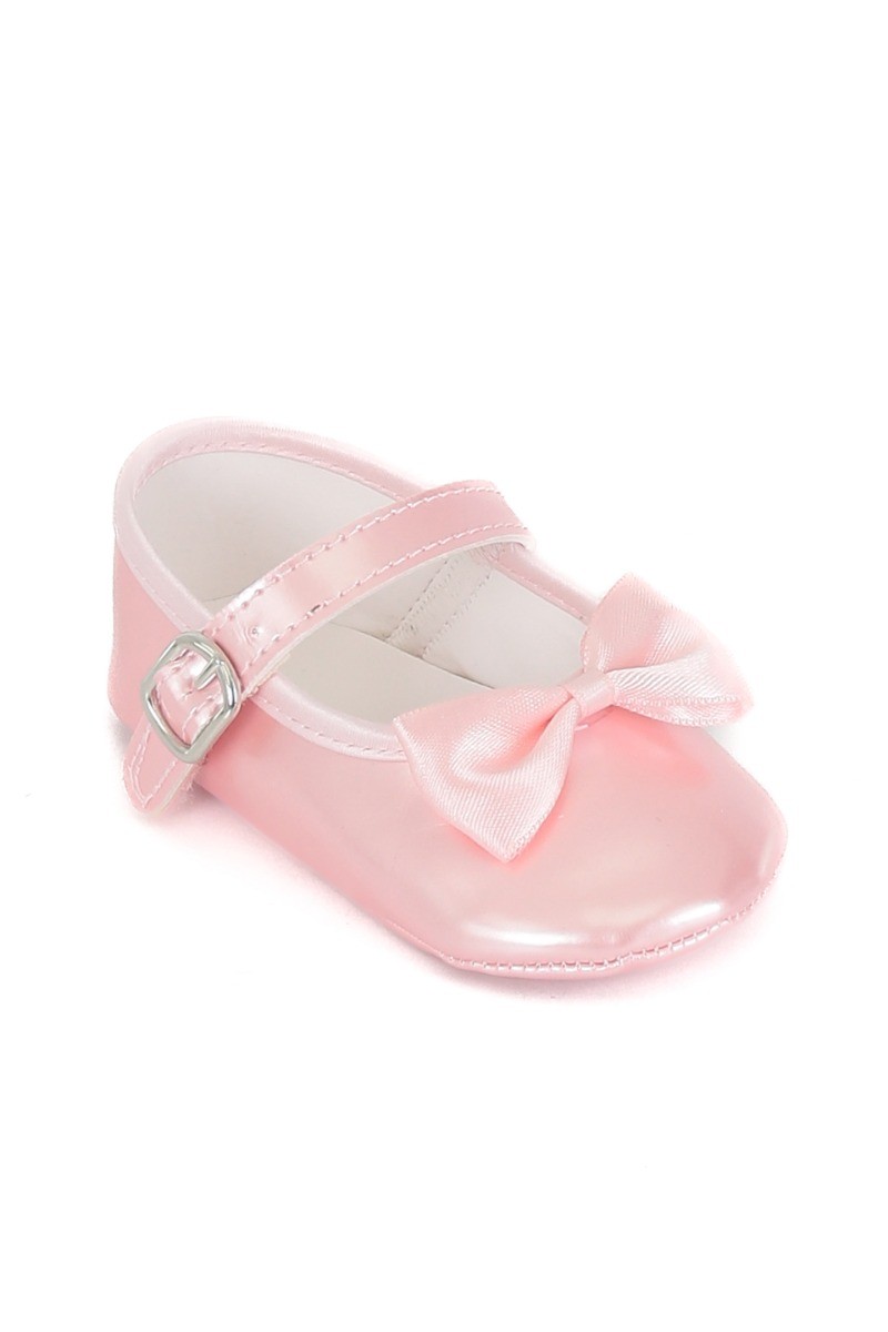 Baby Girls Soft Pre-Walker Shoes - Pink