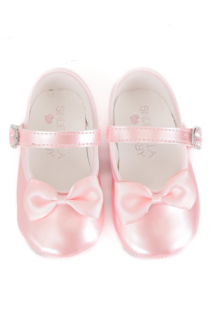 Baby Girls Soft Pre-Walker Shoes - Pink