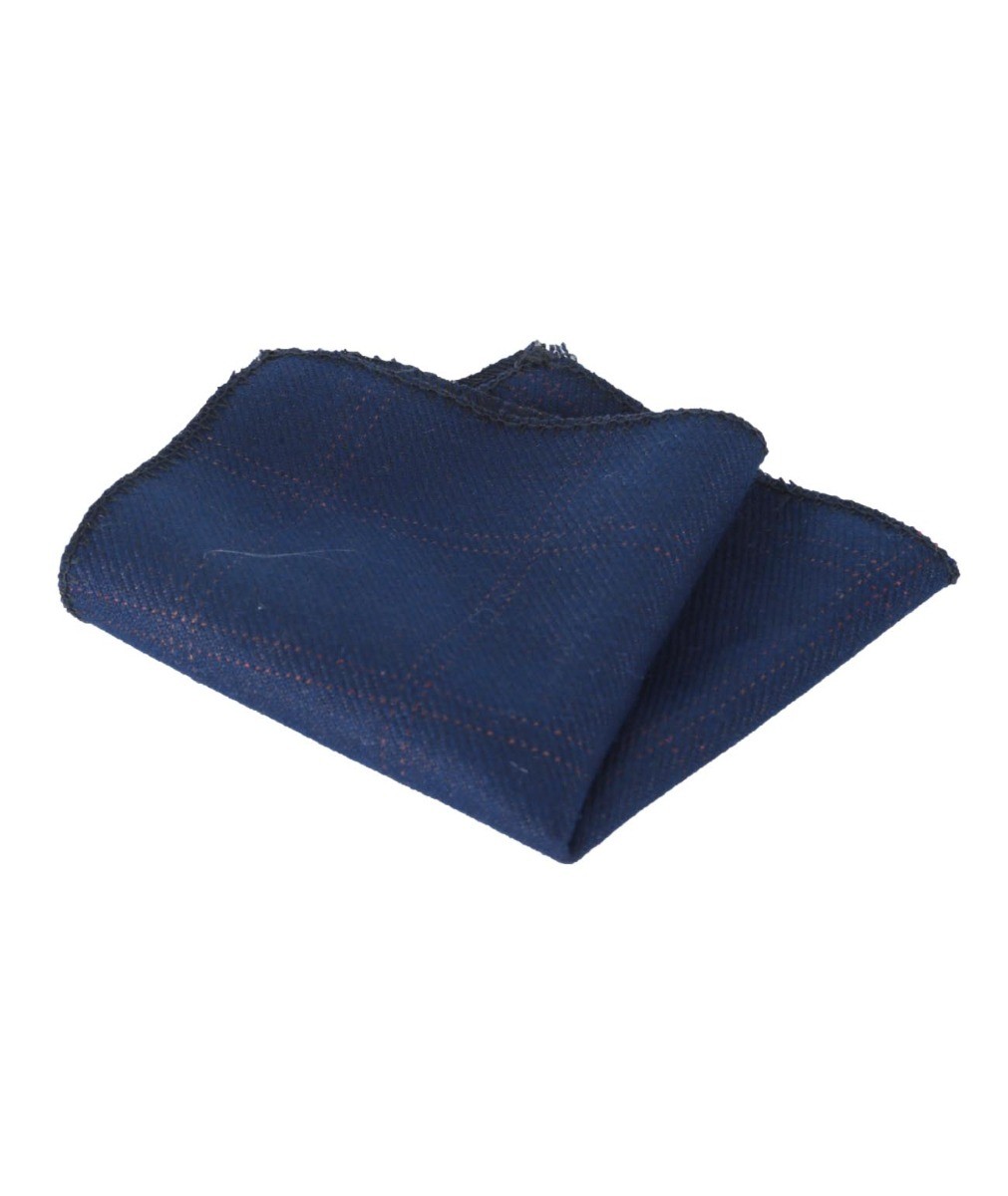 Boys & Men's Check Tweed Pocket Handkerchief