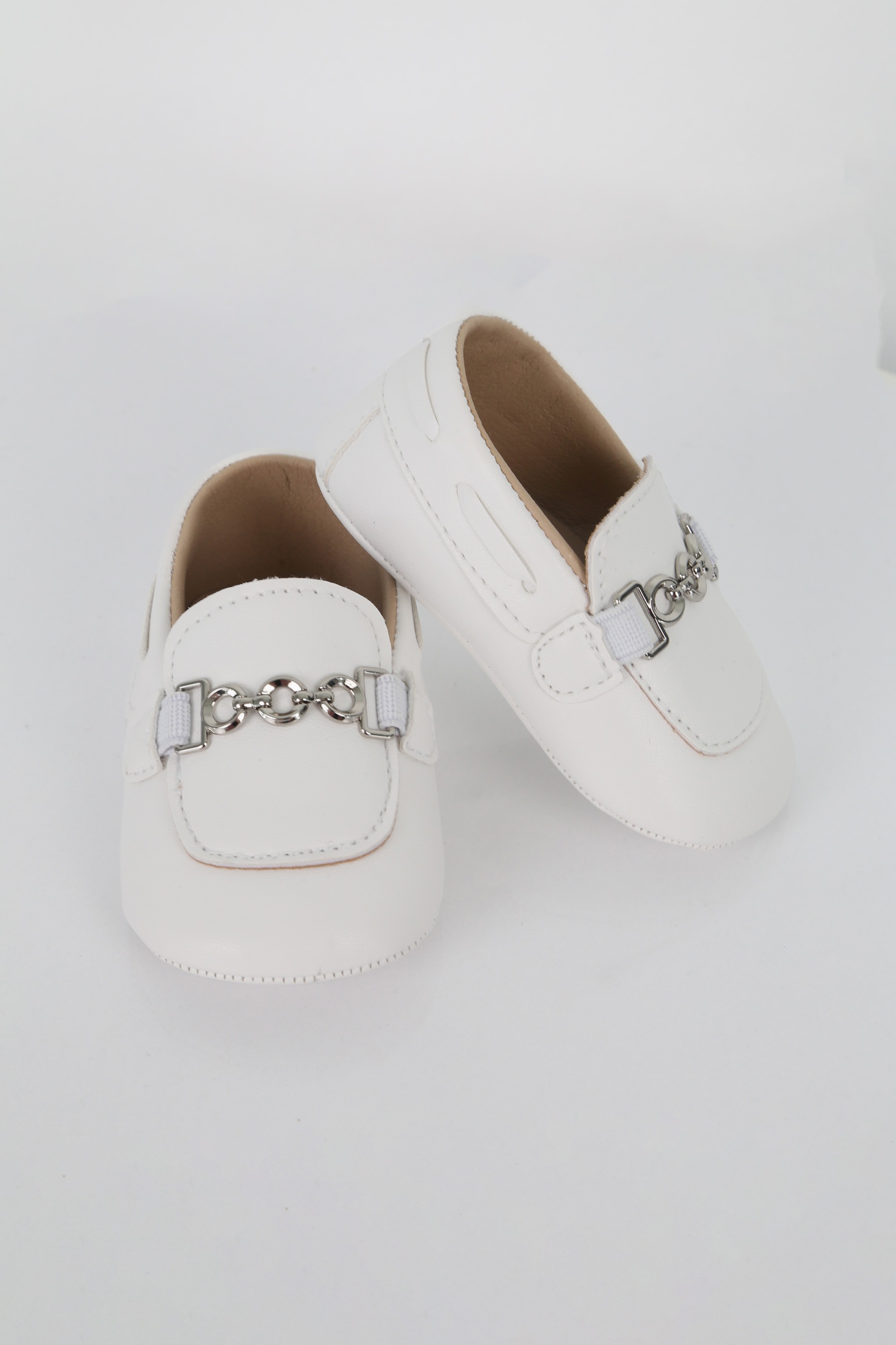 Baby Boys Pre-walker Loafer with Metal Charm - ALDOLFO