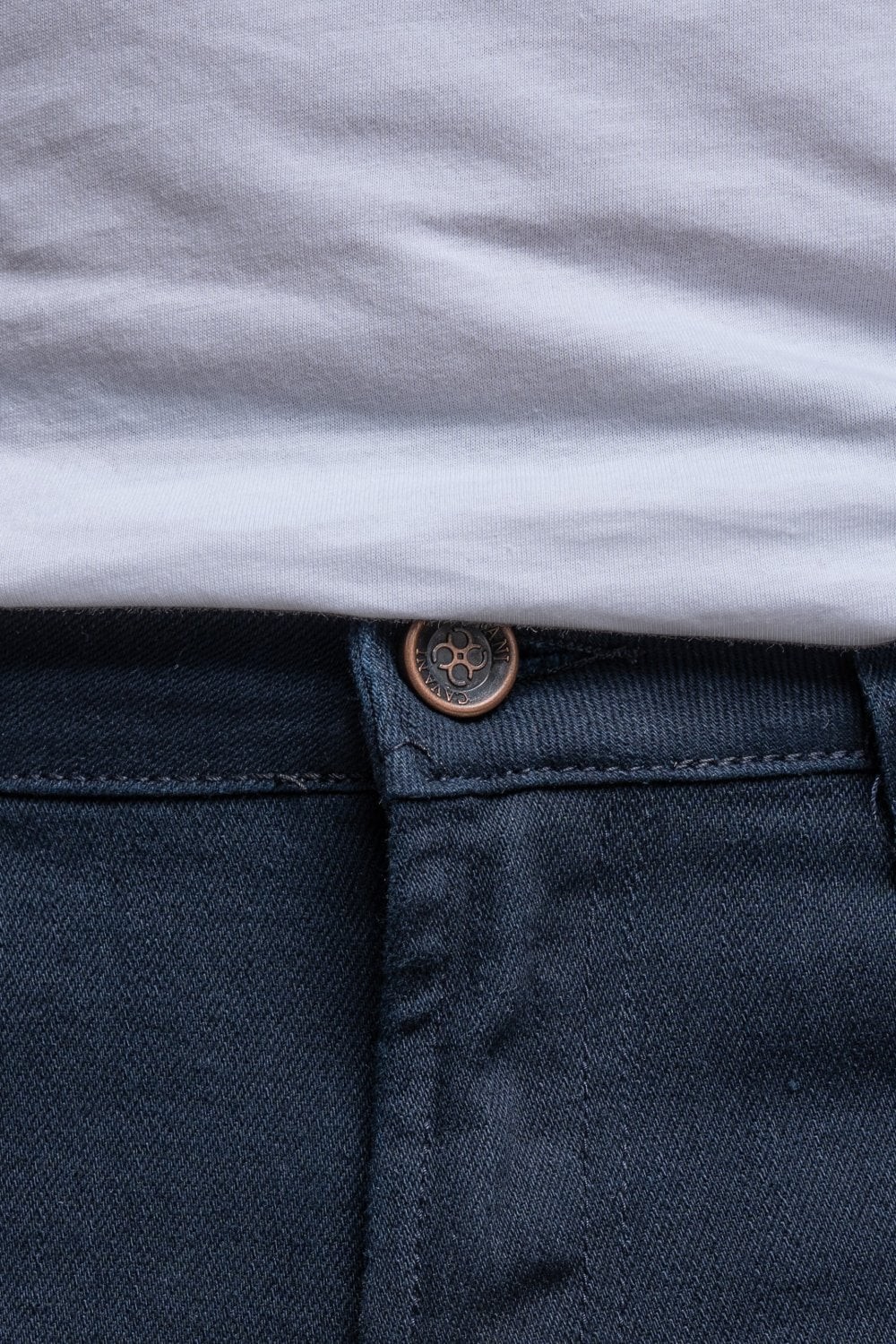 Men's Cotton Slim Fit Stretch Denim Jeans - MILANO - Steel Grey
