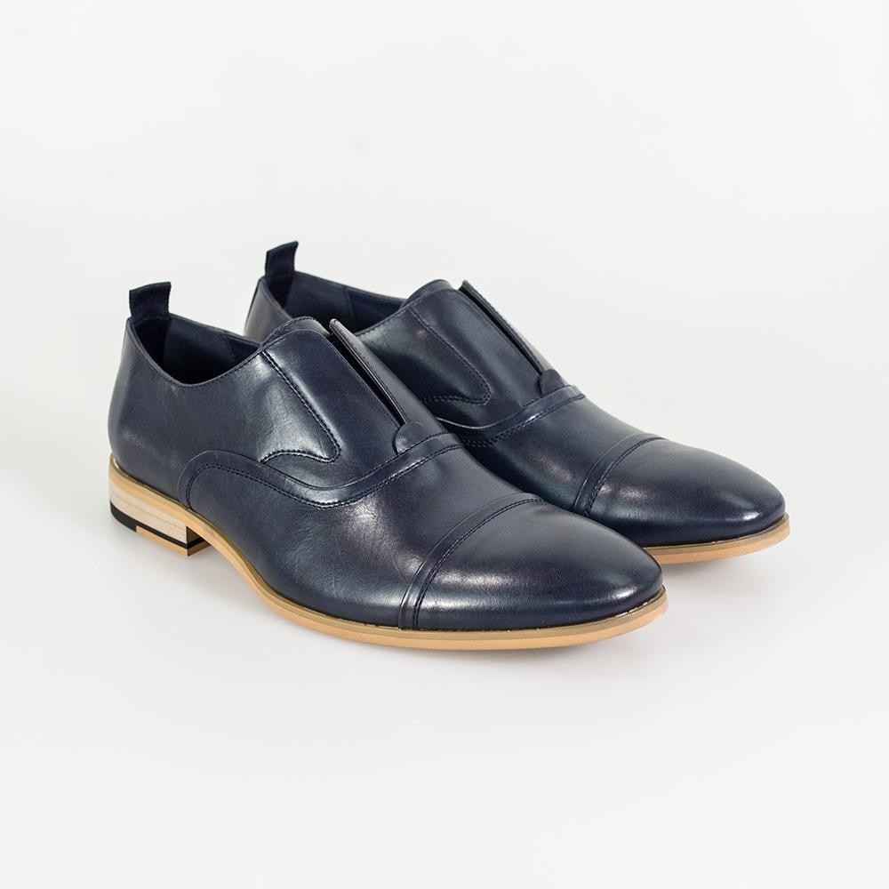 Men's Slip On Loafer Leather Shoes - CARLOTTA