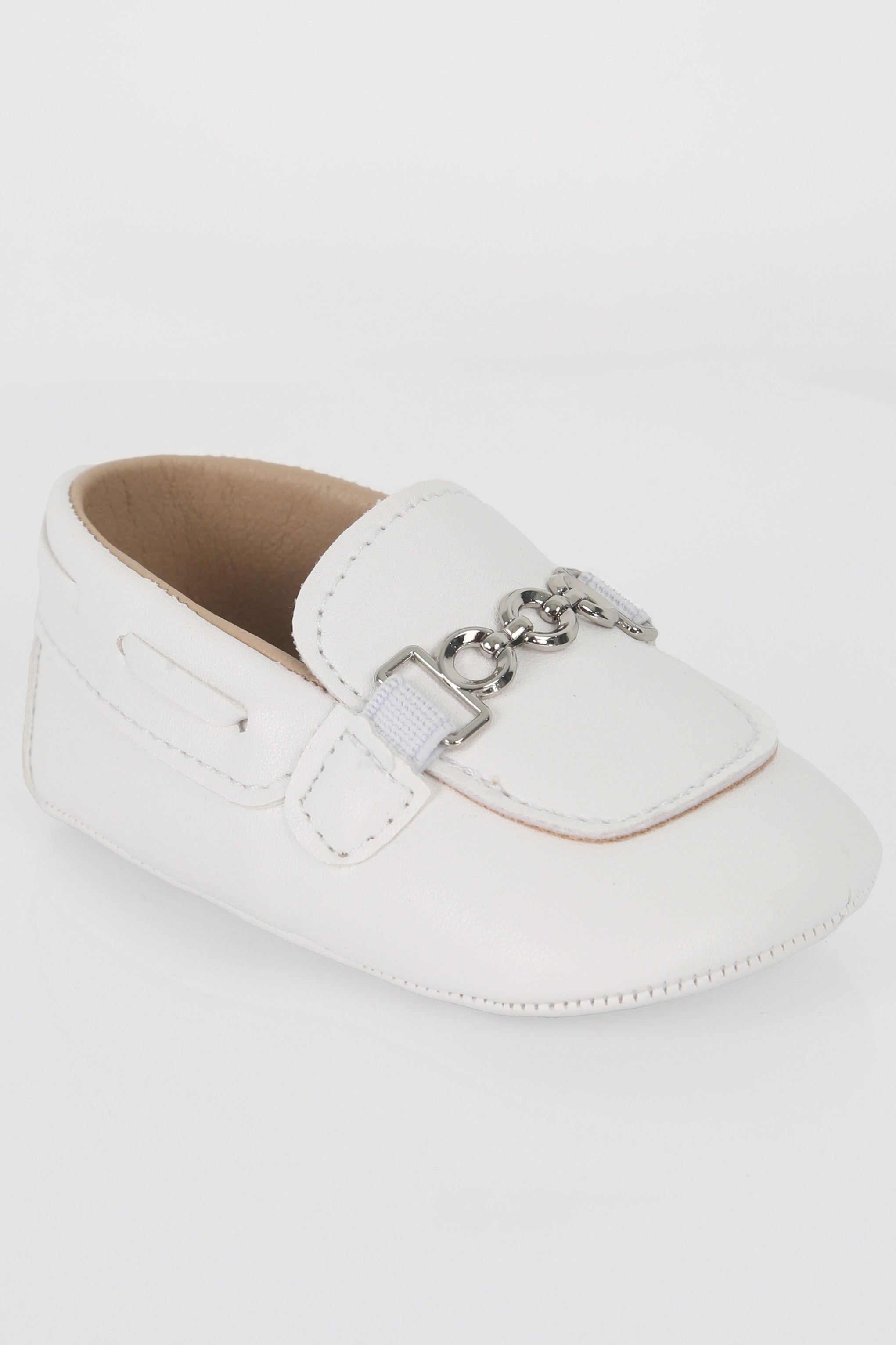 Baby Boys Pre-walker Loafer with Metal Charm - ALDOLFO