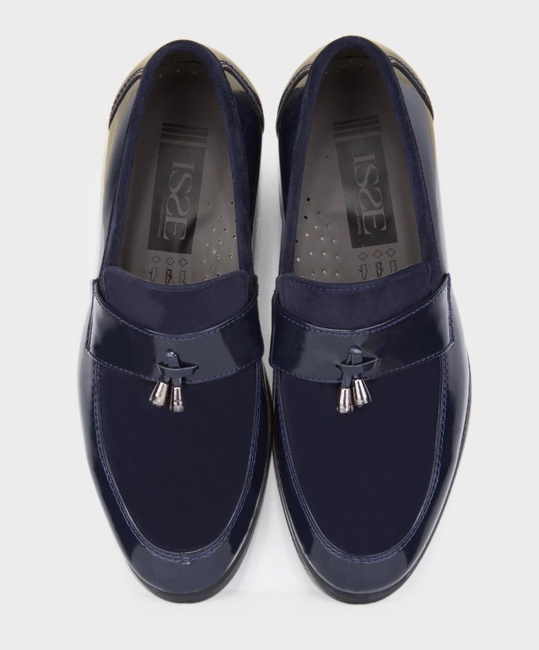 Baby Boys & Boys leather and Suede Slip on Formal Tassel Loafers