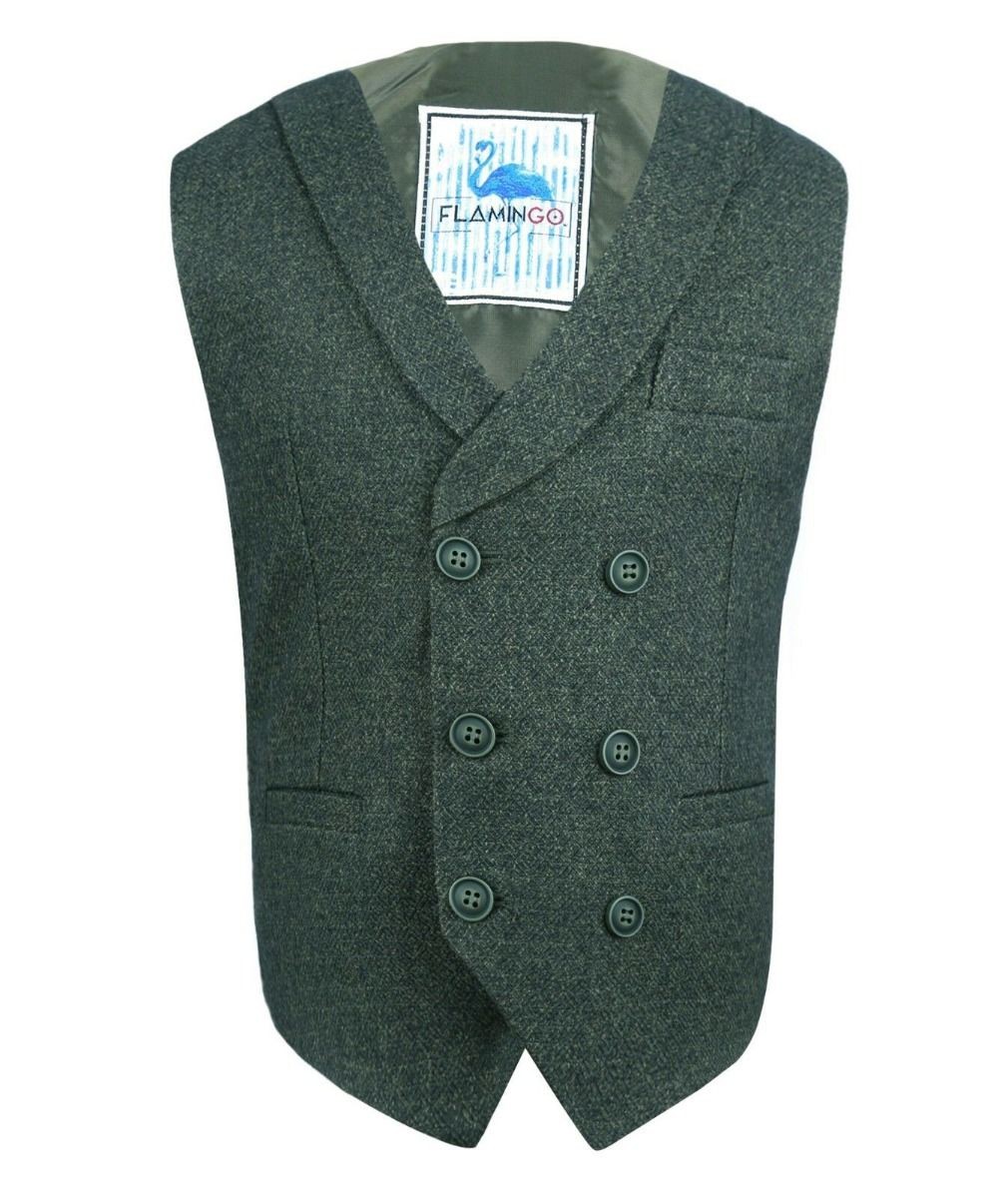 Boys herringbone waistcoat best sale