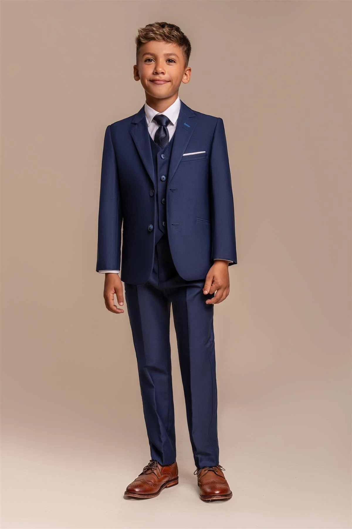 Boys Slim Fit Formal Suit - JEFFERSON Navy