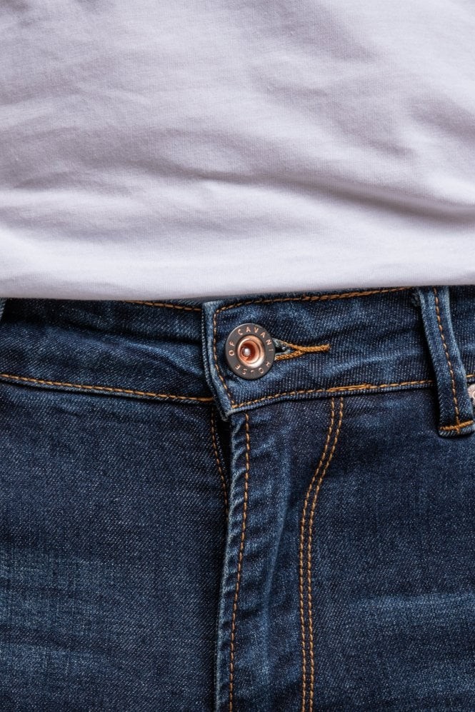 Men's Casual Slim Fit Denim Stretch Jeans