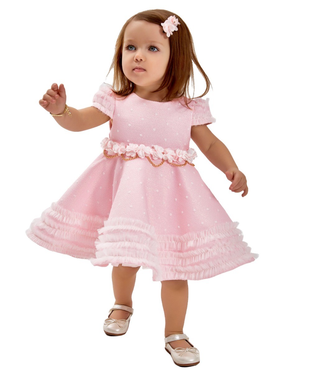 Light pink dress for baby clearance girl