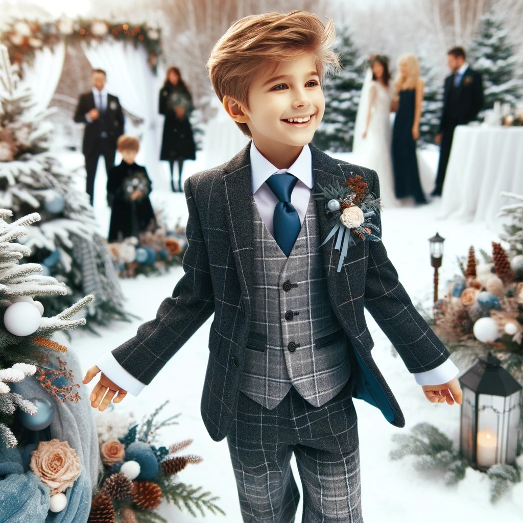 Winter Wedding Elegance 2024: Latest Trends in Boys Formal Wear