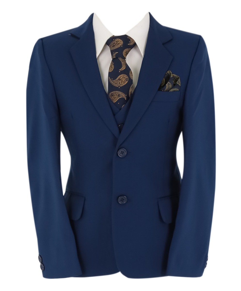 Boys 6 Piece All In One Formal Suit Set - RUN