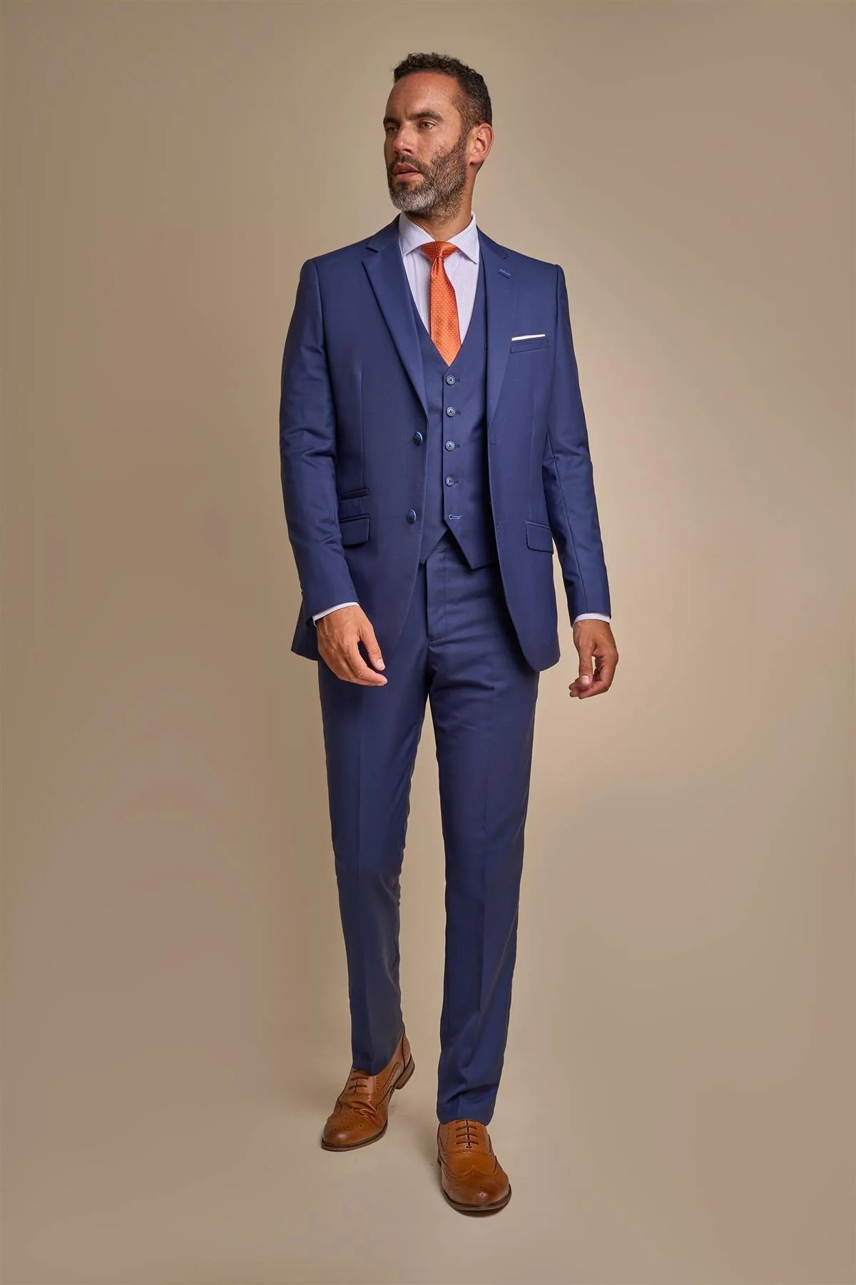 Men's Slim Fit Suit Jacket - JEFFERSON Navy