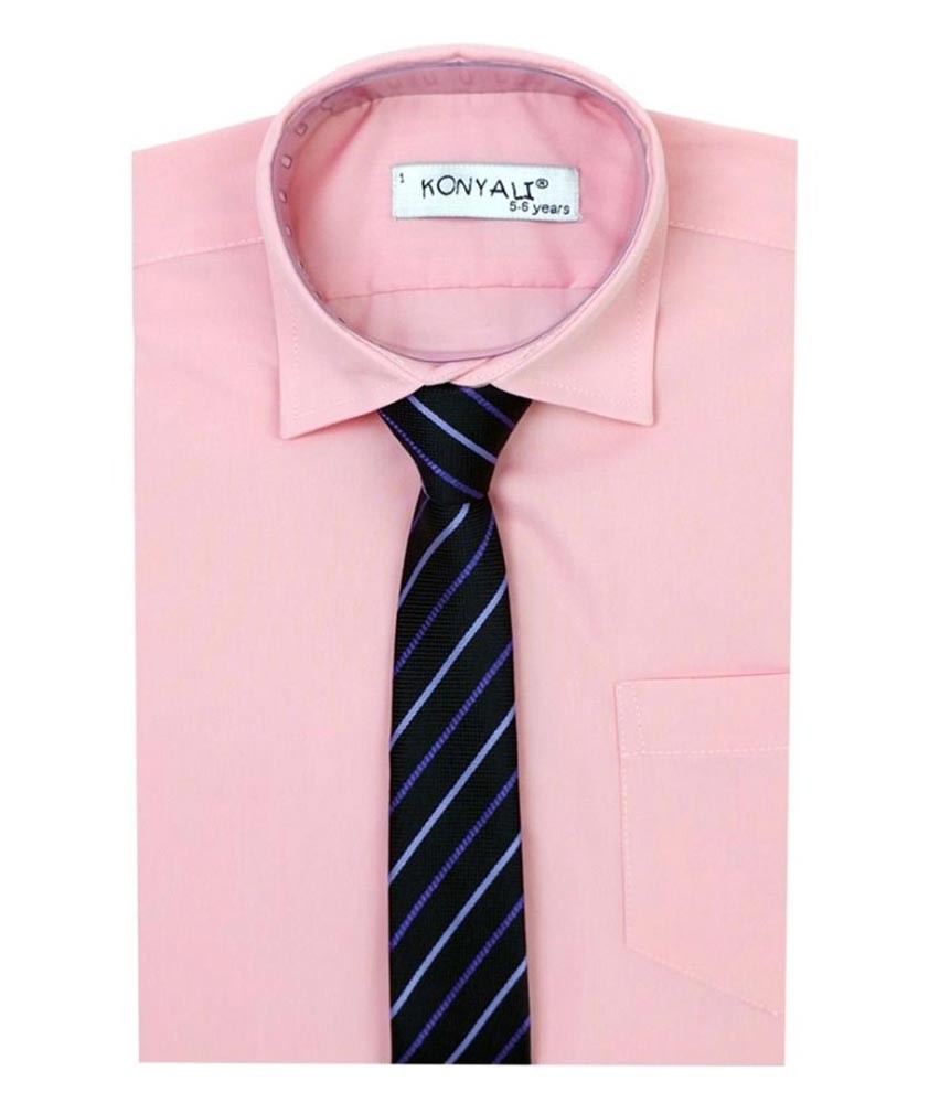 Pink- Multicolored Tie